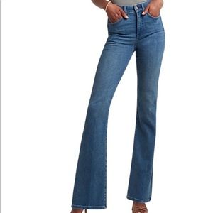 Express high rise bootcut flare jeans